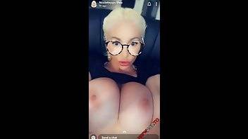 Nicolette shea big boobs flashing snapchat xxx porn videos on adultfans.net