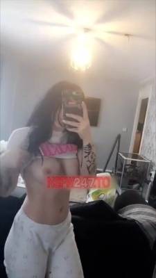 Annalise boobs flashing in front of mirror snapchat premium xxx porn videos on adultfans.net