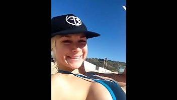 Sarah Vandella on the beach premium free cam snapchat & manyvids porn videos on adultfans.net