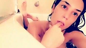 Tia Cyrus nude in the bathtub premium free cam snapchat & manyvids porn videos - leaknud.com
