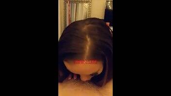 Megan Rain sexy red outfit tease & blowjob snapchat premium porn videos on adultfans.net
