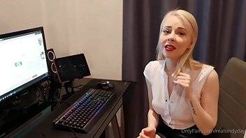 Linked realsindyday 19 12 2020 26 secretary sindy gets caught by her boss watching porn at work h... on adultfans.net