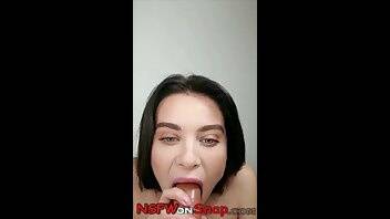Lana Rhoades dildo play snapchat premium porn videos on adultfans.net