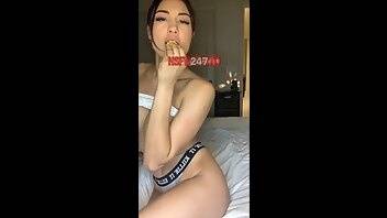 Rainey James pussy fingering in front of you snapchat premium porn videos on adultfans.net