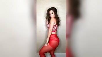 Eva Lovia dancing in red pantyhose premium free cam snapchat & manyvids porn videos on adultfans.net