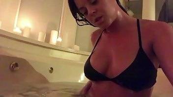 Rahyndee James relaxes in the bath premium free cam snapchat & manyvids porn videos on adultfans.net