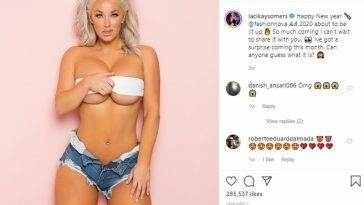 Laci Kay Somers Nude Topless Cooking "C6 - fapfappy.com