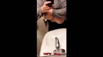 Cup Baby mall public toilet titsdrop snapchat free on adultfans.net