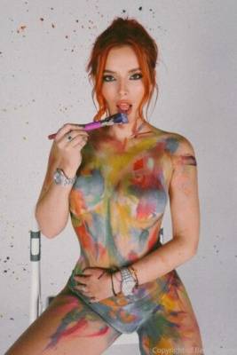 Bella Thorne Nude Body Paint Onlyfans Set  - Usa on adultfans.net