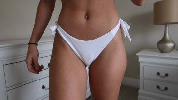 Christina Khalil Thong Bikini Try-On Patreon Video  - Usa on adultfans.net