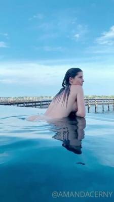 Amanda Cerny Nude Swim $100 PPV Onlyfans Video on adultfans.net
