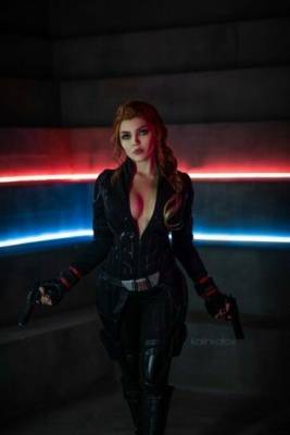 Kalinka Fox Nude Black Widow Cosplay Patreon Set  - Russia on adultfans.net