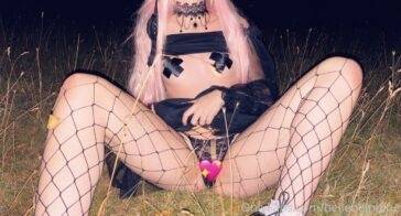 Belle Delphine Night Time Outdoor   on adultfans.net