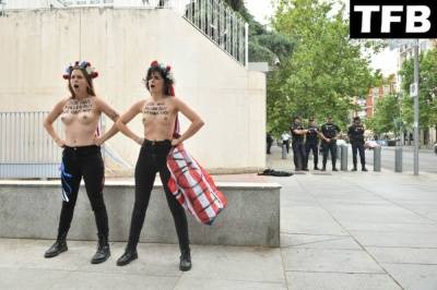 Femen Takes Action to Mark the Repeal of the Law Eliminating Abortion Rights in the U.S. on adultfans.net
