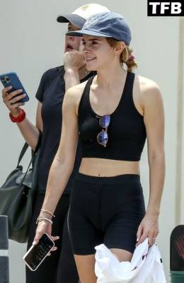 Emma Watson Enjoys a Little Downtime on Holiday in Ibiza on adultfans.net