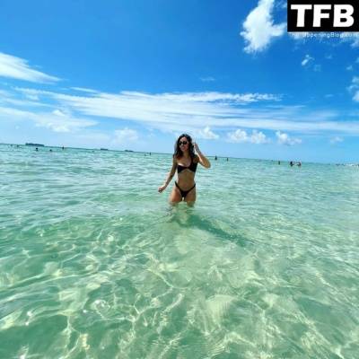 Bruna Biancardi Hits the Beach in Miami on adultfans.net