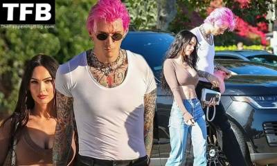 Megan Fox & MGK Have a Lunch Date at Nobu on adultfans.net