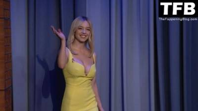 Sydney Sweeney Flashes Her Nude Boob on “The Tonight Show with Jimmy Fallon” (23 Pics + Video) on adultfans.net