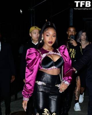 Normani Flaunts Her Tits As She Attends the Standard Hotel Met Gala After Party on adultfans.net