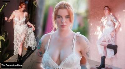 Ireland Baldwin Shows Off Her Sexy Breasts in a New Shoot - fapfappy.com - Ireland
