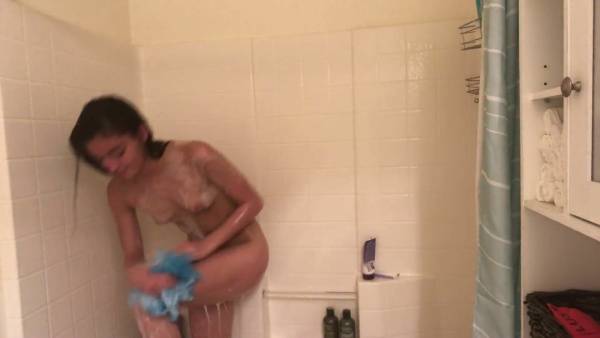 Emily Willis taking a shower before I stretched my ass out onlyfans porn videos on adultfans.net