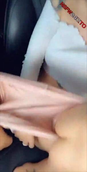 Layna Boo pussy fingering in car snapchat premium xxx porn videos on adultfans.net