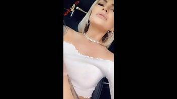 Layna boo pussy fingering in car snapchat premium xxx porn videos on adultfans.net