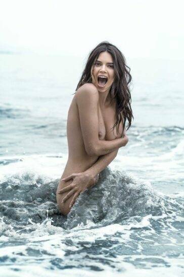 Kendall Jenner Nude Magazine Photoshoot  - Usa on adultfans.net