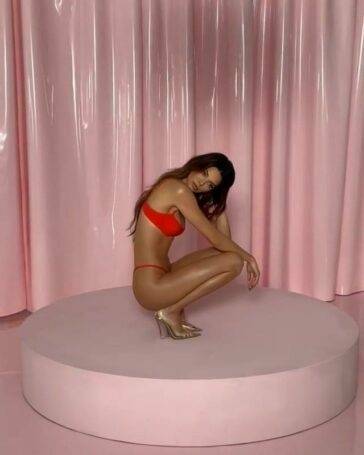 Kendall Jenner Skims G-String Lingerie Video Leaked - dailyfans.net - Usa