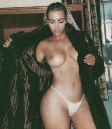 Kim Kardashian Nude Thong Magazine Photoshoot Set Leaked - dailyfans.net - Usa