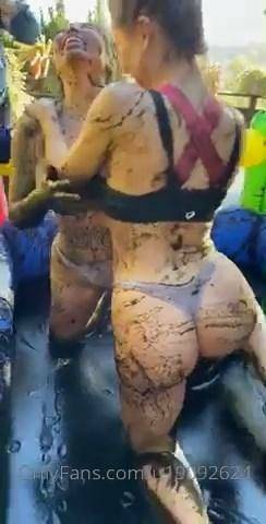 Lana Rhoades Nude Lesbian Mud Wrestling  Video  - Usa on adultfans.net
