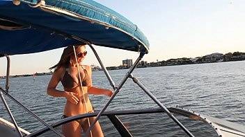 KateeLife Boating - Katee Owen naked cam girl video on adultfans.net