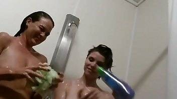 Le_lea lesbian random girl at camp shower - MFC nude videos on adultfans.net