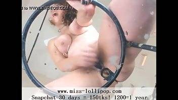 Miss_Lollipop squirts five times in three minutes on adultfans.net