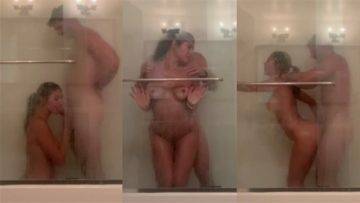 Amanda Trivizas Shower Sex Video  on adultfans.net