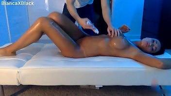 BiancaXblack MFC Boy Girl Massage Premium Porn Video on adultfans.net