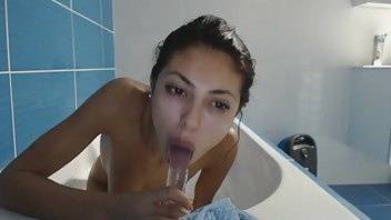 SexySweetNiko MFC Naughty Bath Fun Dildo Blowjob & Fucking on adultfans.net