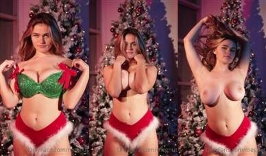 Megan Guthrie Nude Boobs Teasing in Christmas Video Premium - jizzy.org