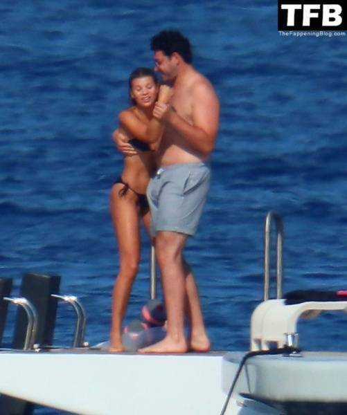 Sofia Richie & Elliot Grainge Pack on the PDA During Their Holiday in the South of France - France on adultfans.net