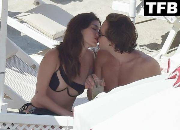 Rainey Qualley & Lewis Pullman Enjoy Their Vacations in Portofino on adultfans.net