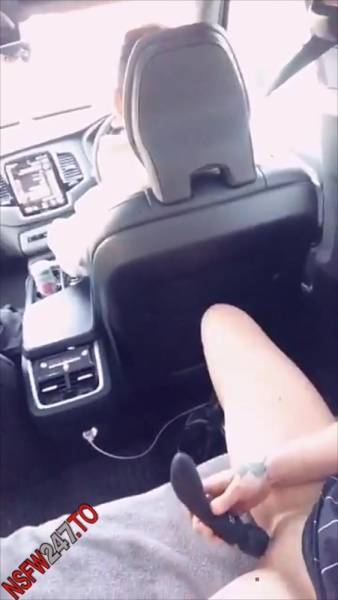 Mrs Bad pussy play on car backseat snapchat premium xxx porn videos on adultfans.net