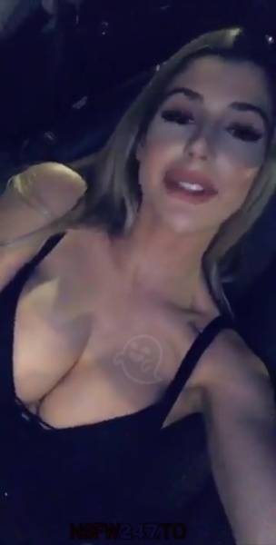 Andie Adams pussy fingering at night in car snapchat premium xxx porn videos on adultfans.net
