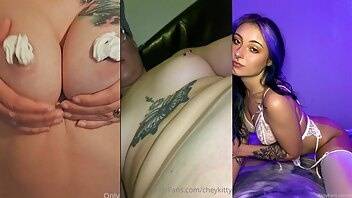 Chey kitty showing pierced nipples onlyfans leaked video on adultfans.net
