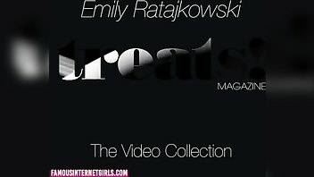 Emily ratajkowski nude video bts photo shoot on adultfans.net