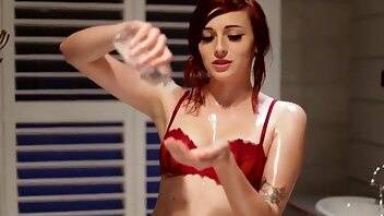 Kayla erin nude ribbon & shaving cream on adultfans.net