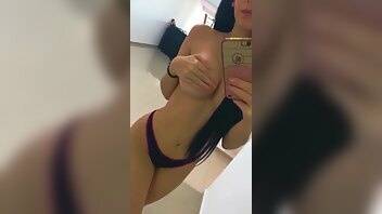Marife0604 ? Teasing her tits in a thong ? Instagram thot with 200k + followers on adultfans.net