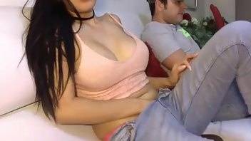 Noemibcnz busty BG couple Chaturbate camgirl webcam free recording on adultfans.net
