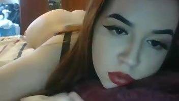 Firefelicity red lips plump Chaturbate camwhore SpicyLiveCams porn on adultfans.net