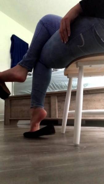 Fetishxqueen watch my high arched soles as i dangle these flats xxx onlyfans porn videos on adultfans.net