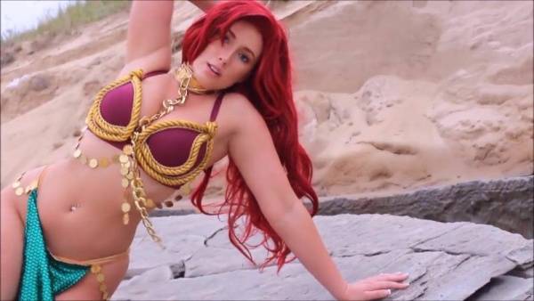 Brielle Day ? Slave Ariel cosplay and public strip ? Manyvids leak on adultfans.net